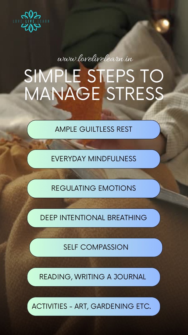 Stress - Part 2 - Simple ways to manage it @yashisonthalia