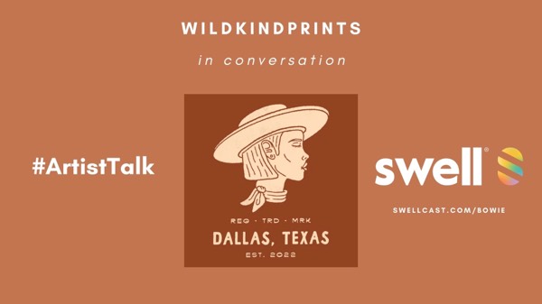 #ArtistTalk | Let's talk about the weird & wild west with the creator of WildKindPrints