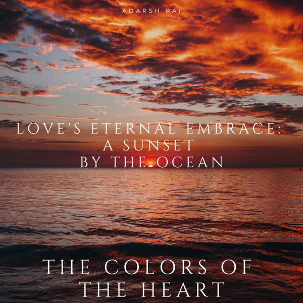 Love’s Eternal Embrace: A Sunset by the Ocean