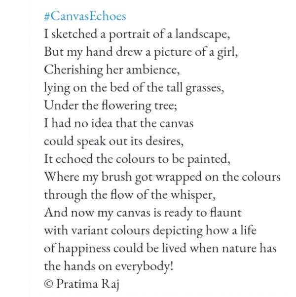 Poem- Canvas Echoes