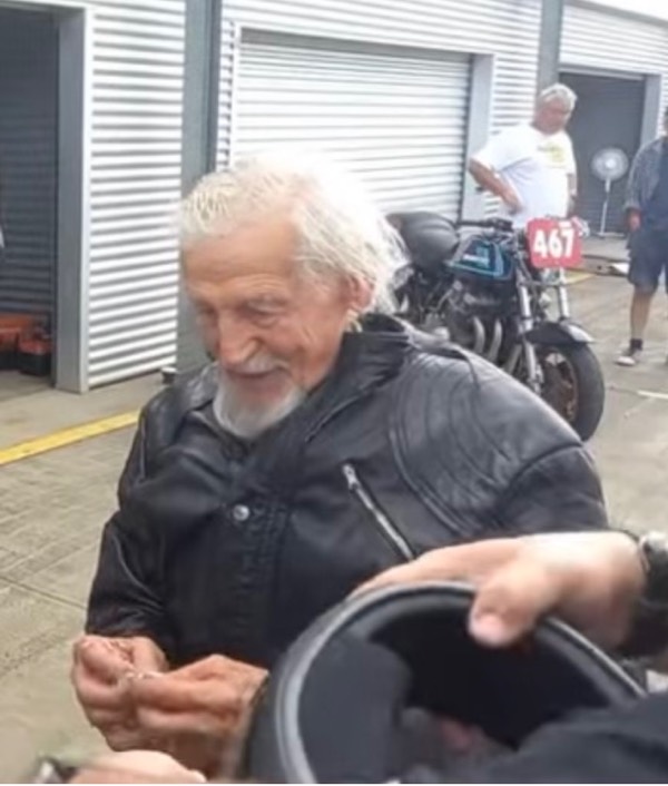 Worlds Oldest Motorcycle Racer