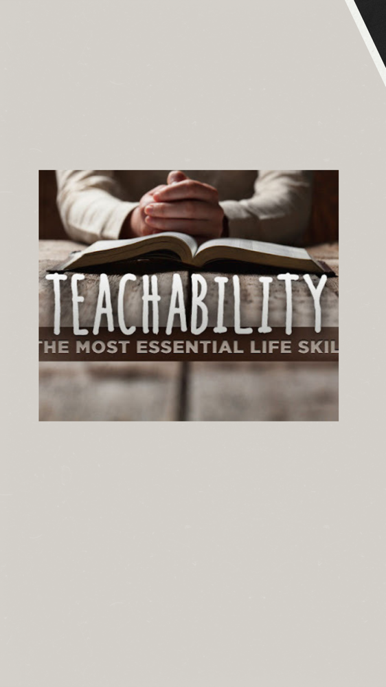 #TheDailyacorn - Are You Teachable?
