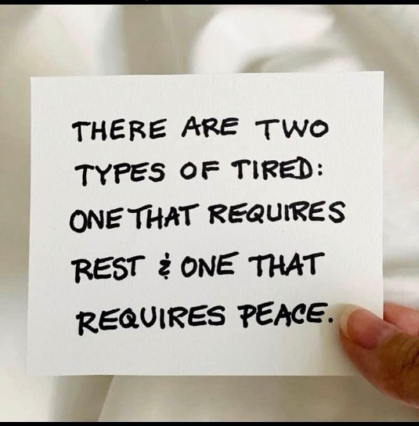 Sleep is the Key: Tired & Peace