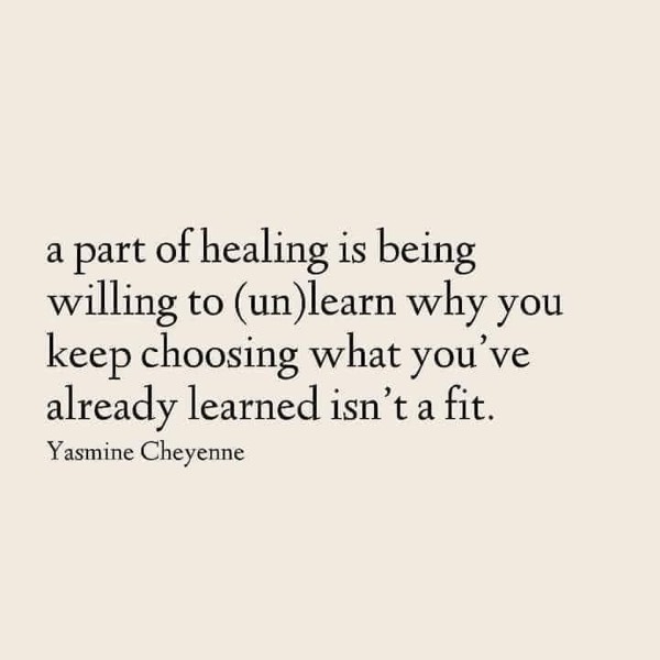 Changing Behavior is Healing