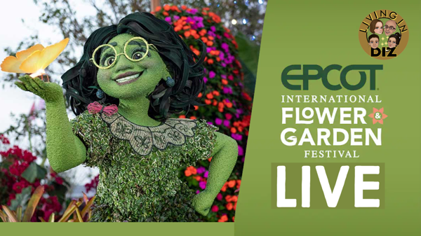 Post Livestream Walkthrough: Epcot Flower & Garden