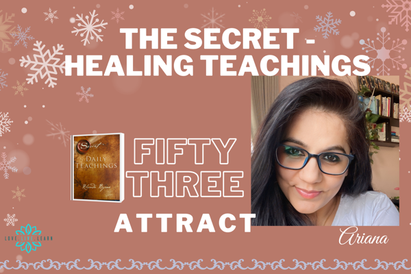 #thesecret What is the aim of your life?  ‘THE SECRET’  Healing Teachings - 53