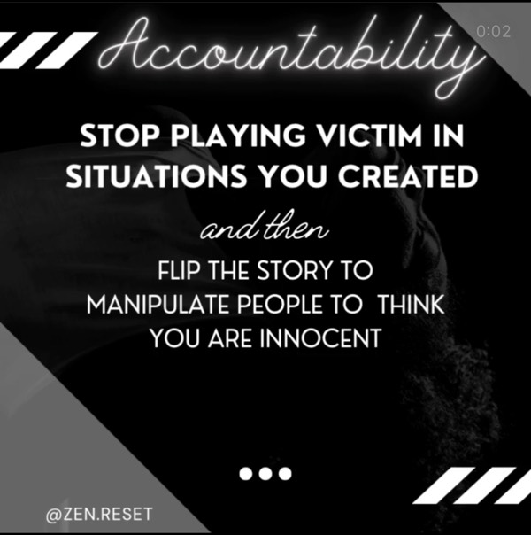 Ep. 17  Accountability - Stop with the manipulation
