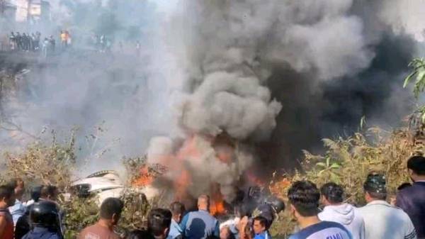 Nepal Air crash -72 souls on board , 16 confirmed dead