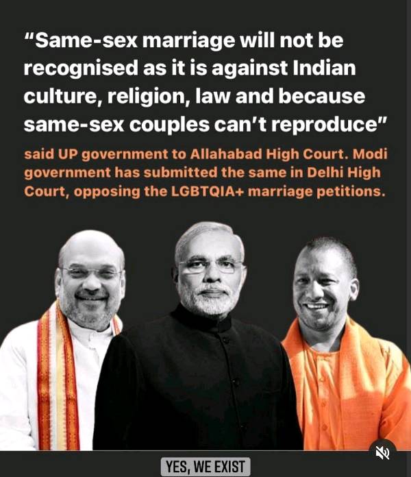Same sex marriages unnatural anti Hindu ?????