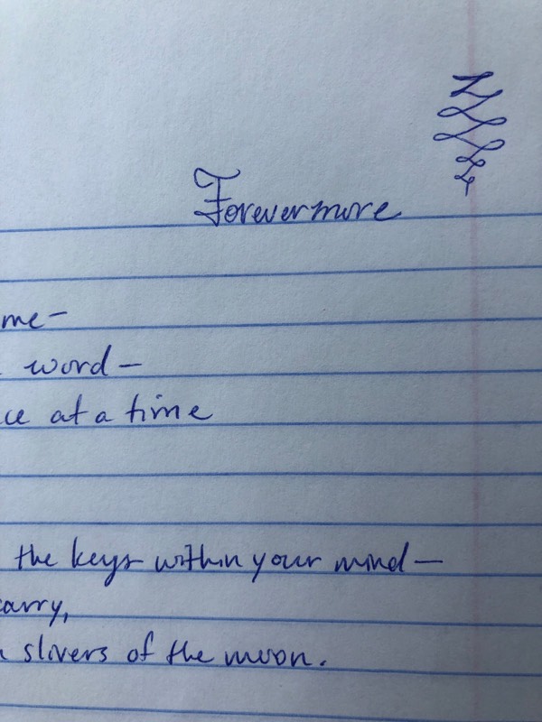 New Poem: Forevermore