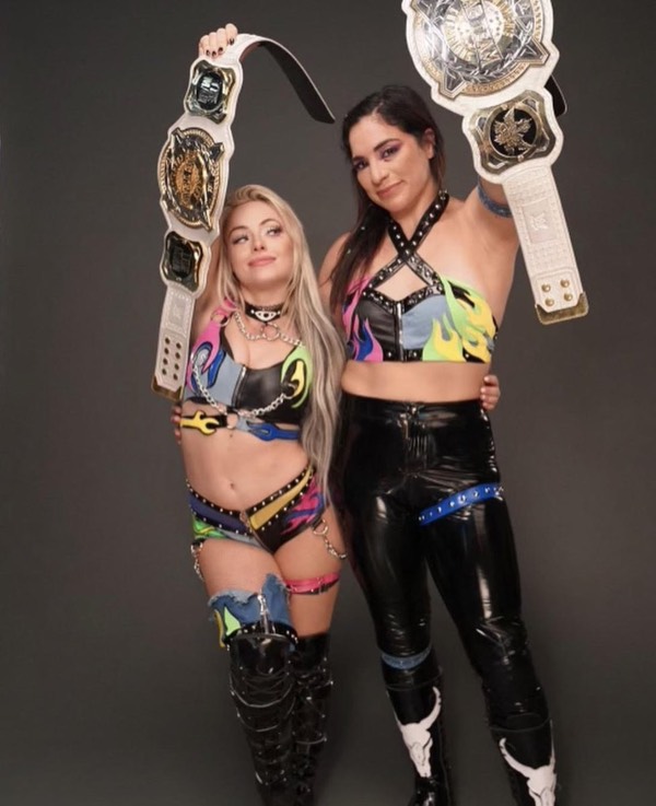 Raquel Rodriguez and Liv Morgan forced to vacate their Women’s Tag Titles. Therefore, coming up soon will be a fatal 4-way to crown new champs.