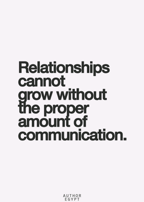 Why communication is important in any relationship?