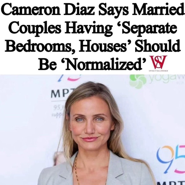 Cameron Diaz: Normalize Separate Bedrooms