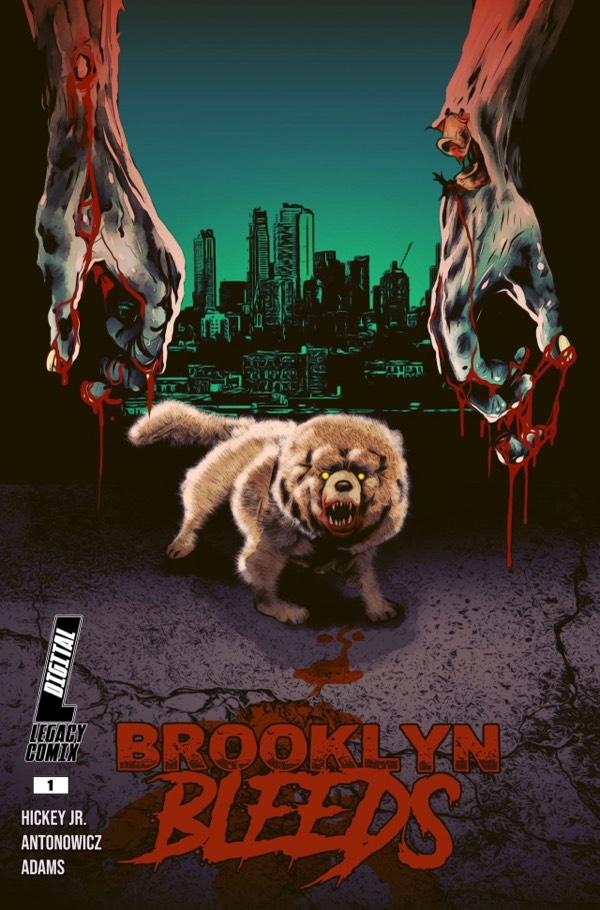 Our Zombie Comic Book That Has a Dog As the Main Character