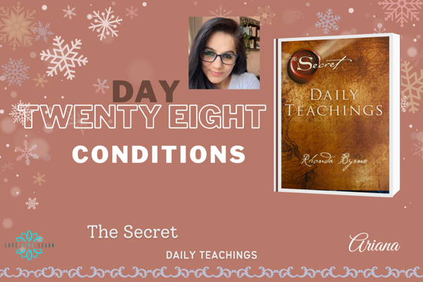 ‘THE SECRET’ Daily Teachings - Day 28