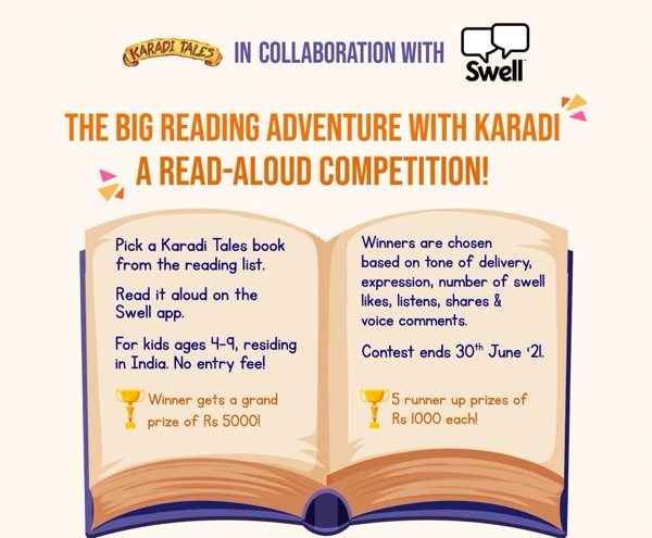 The Big Reading Adventure with Karadi - A Read Aloud Contest