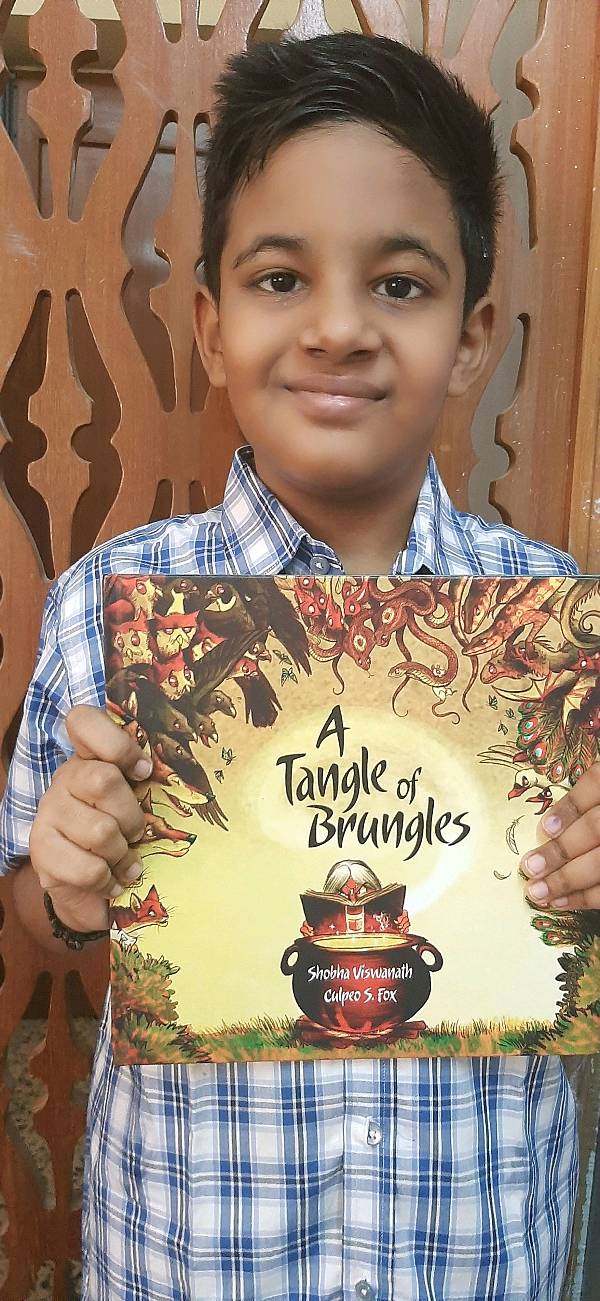 A tangle of Brungles by Shoba Vishwanath read aloud by Kailash Annamalai aged 9