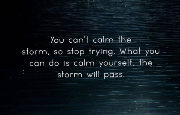 Calm in a Storm