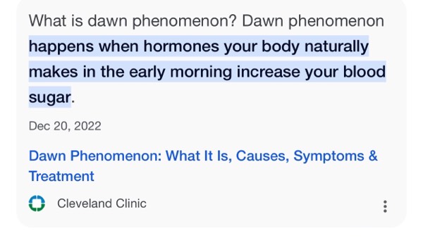 What is the DAWN PHENOMENON and Why Are Diabetics Frustrated With It?♥️