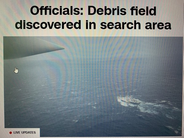 Sub debris field found?