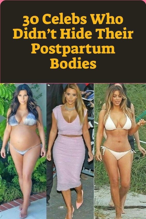 30 Celebs Who Didn't Hide Their Postpartum Bodies To Maintain An  Unrealistic Body Image