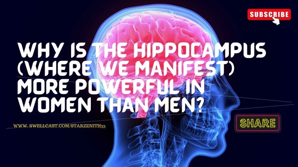 #NEUROMANIFEST - WHY IS THE #HIPPOCAMPUS MORE POWERFUL IN WOMAN THAN MEN?