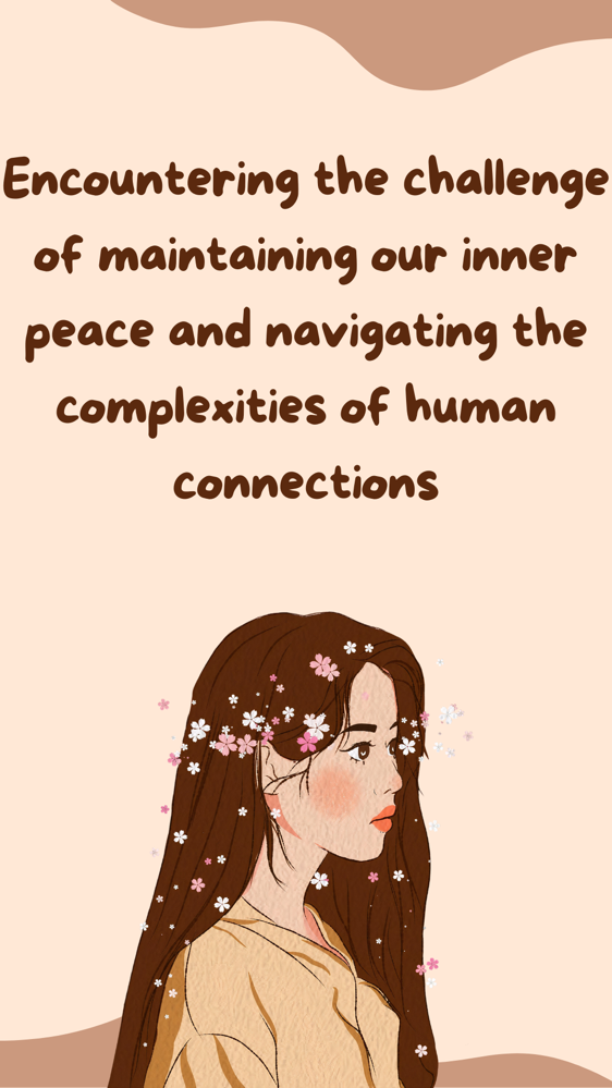 What strategies or practices do you employ to maintain a sense of privacy and inner peace while evolving as an individual?