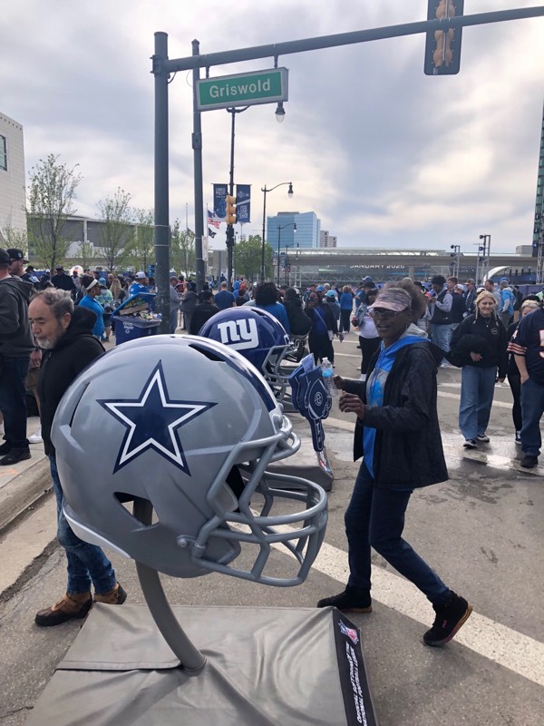 The NFL Draft: Here In Detroit—A Gay View