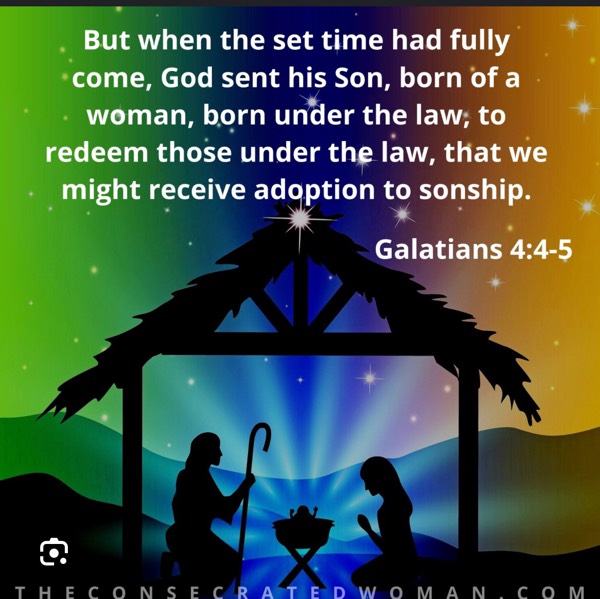 Galatians 4:1-12 Why do we not want to be God’s children when Jesus paid ALL of the adoption fees???