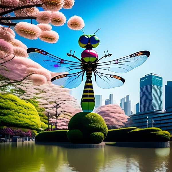 Tales of Dazzle  The Giant Dragonfly -Visit to Tokyo
