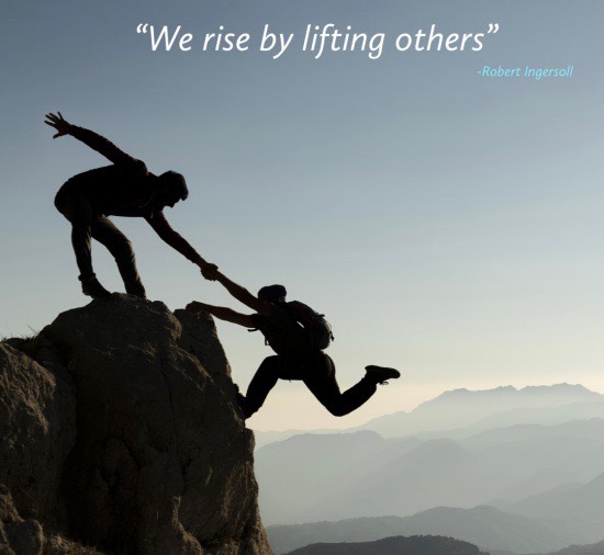 Motivation Monday - Rise by Lifting Others