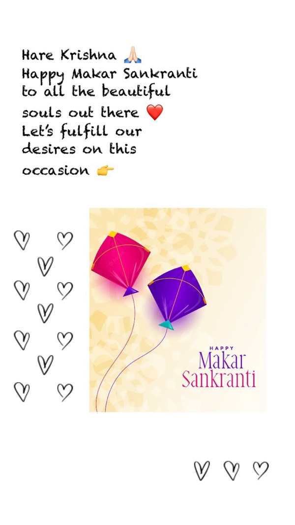 Happy Makar Sankranti ❤️