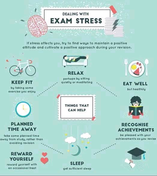 Tips for dealing with exam stress