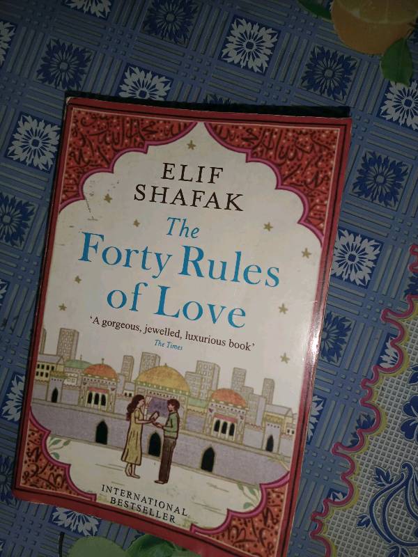 Forty rules of love (Book Title)