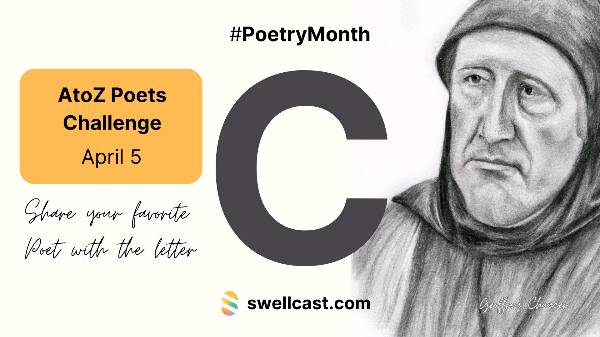 #PoetryMonth | Letter C- Share your favorite poet! Join the AtoZ Poets Challenge