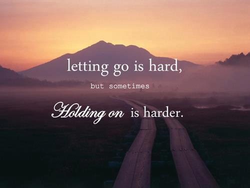 Stuck? Letting Go = Moving Forward