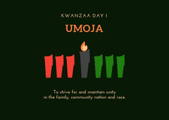 Kwanzaa | Day 1 UMOJA