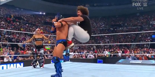 Carlito is revealed to be the mystery attacker of Dragon Lee. He attacked him again on Smackdown, thus betraying the LWO.