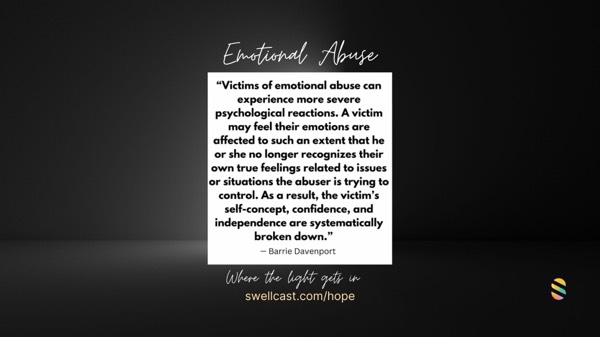 EMOTIONAL ABUSE : Introduction & Quote