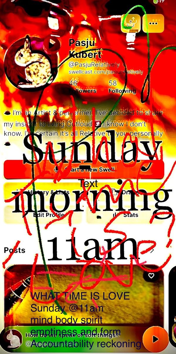WHAT TIME IS LOVE?!?? SundaysinMay at 11am (cst) emptiness & form ~ accountability & reckoning