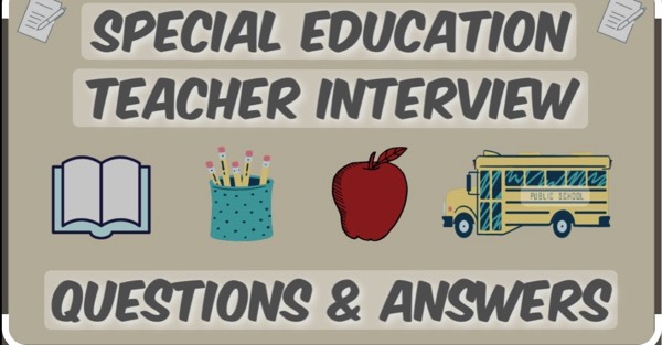 Ask the Special Education Teacher