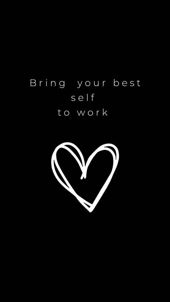 Bring your best self and not your whole self to work