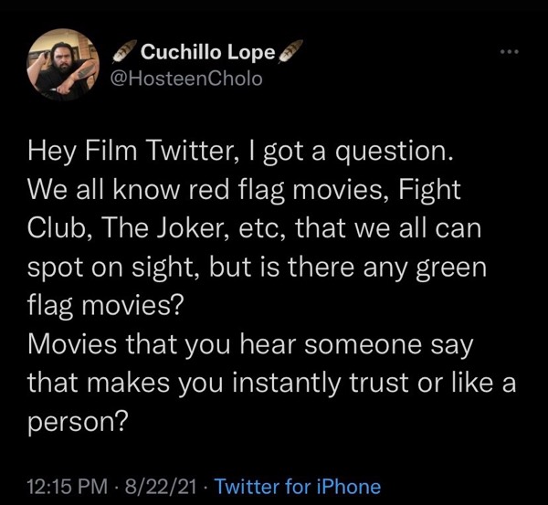 Are Red Flag Movies Really A Thing?