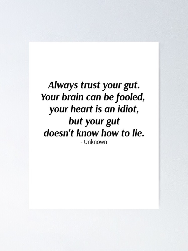 Trust your gut and stay away from them.