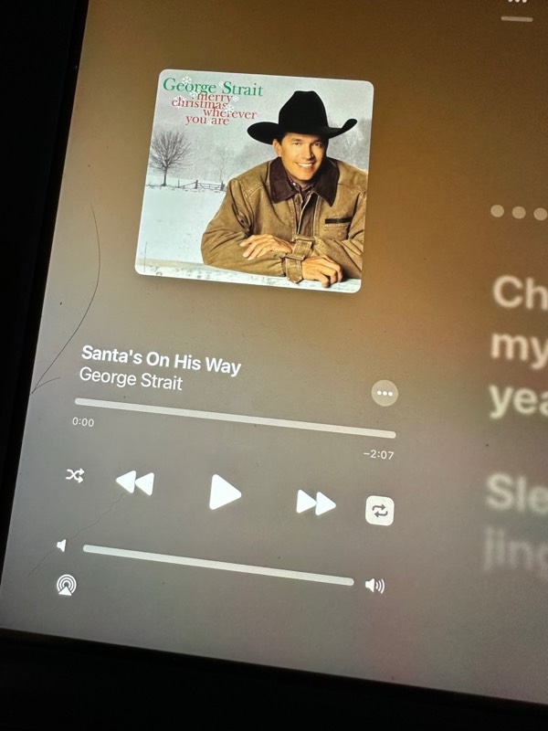 25 Days of Holiday Song Reviews day 8! Santa’s On His Way-George Strait!