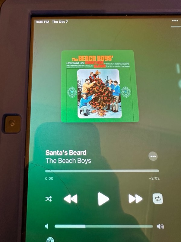 25 Days of Holiday Song Reviews-Day 7! Santa’s Beard-Beach Boys!