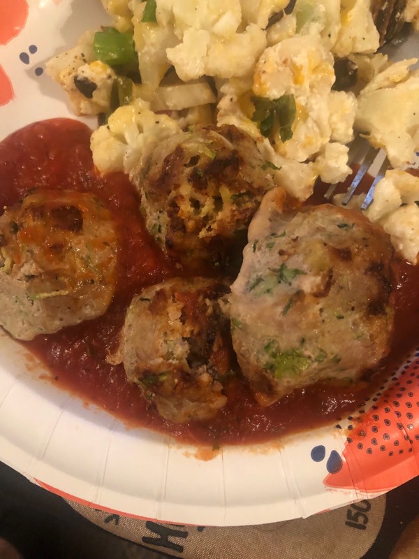 Turkey Meatballs the Super Healthy Way! It Turned OUT Good!😀
