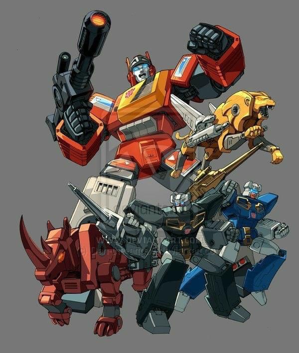 I love the Transformers! (G1, that’s it)