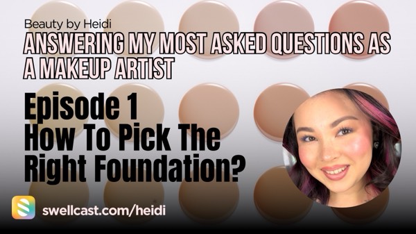 Answering my most asked questions as a Makeup Artist: HOW DO YOU PICK THE RIGHT FOUNDATION? #BeautyByHeidi