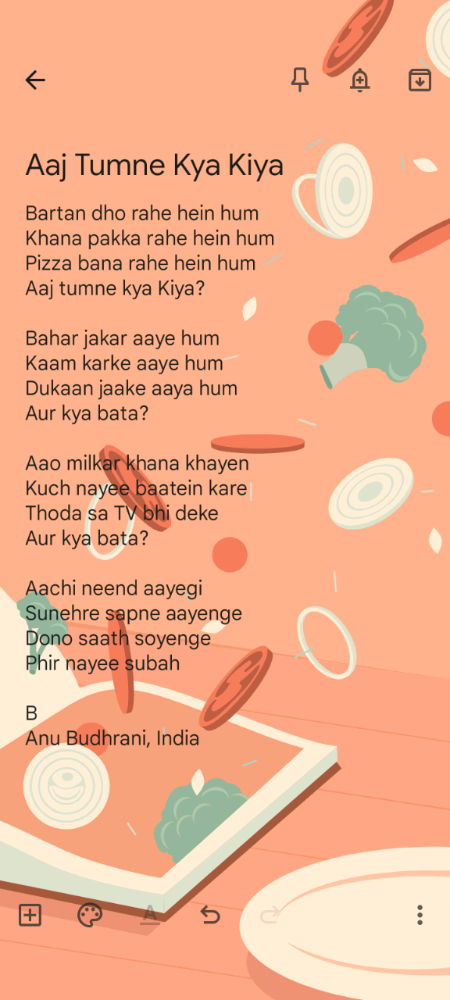 Aaj Tumne Kya Kiya